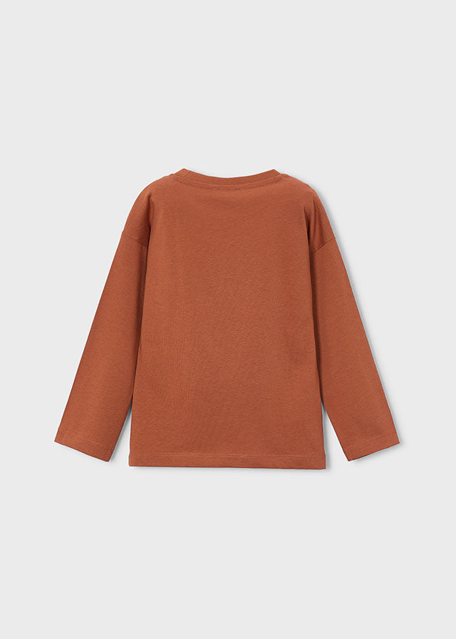 Camiseta manga larga moto niño