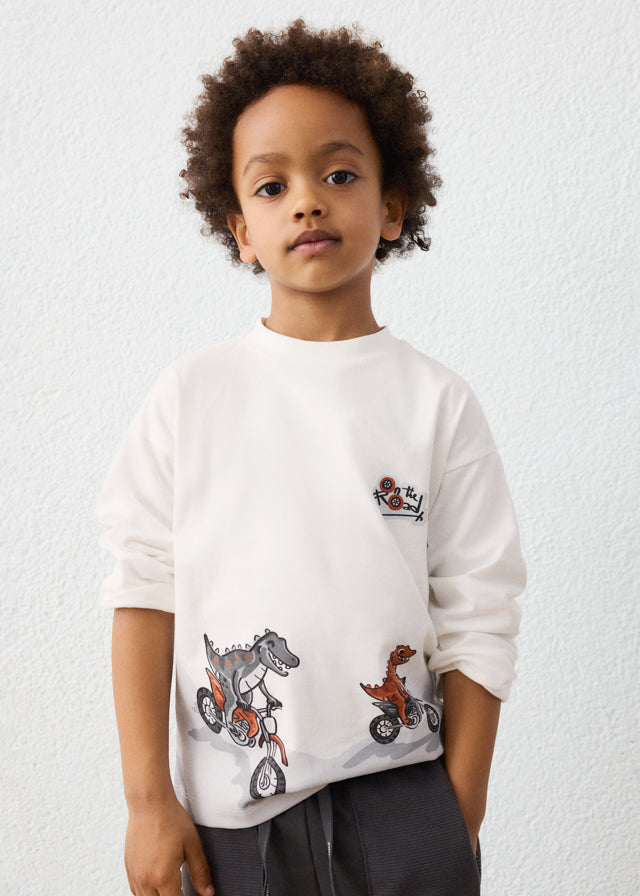 Camiseta manga larga niño