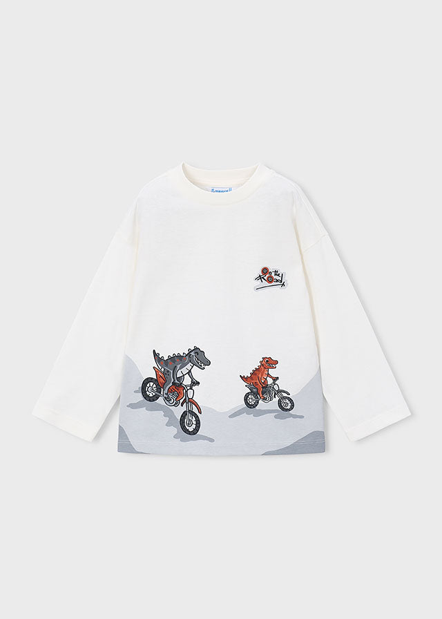 Camiseta manga larga niño