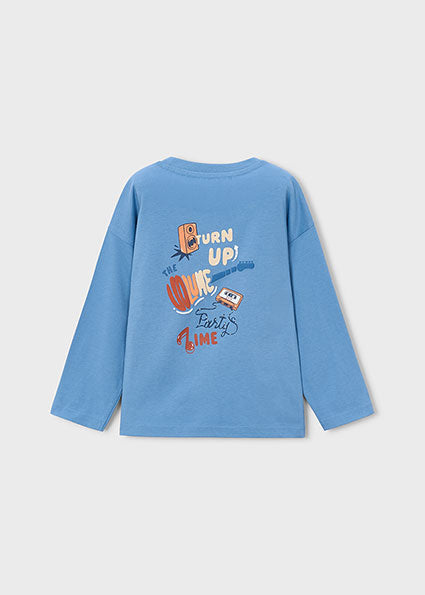 Camiseta de manga larga sube el volumen