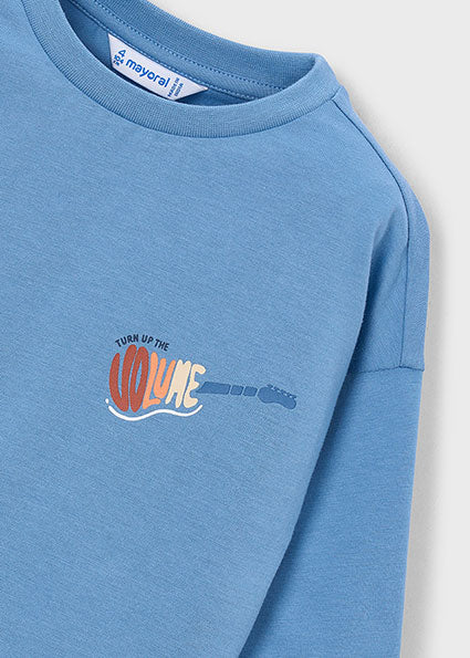 Camiseta de manga larga sube el volumen