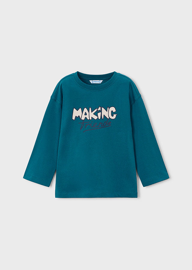 Camiseta manga larga,  unisex.