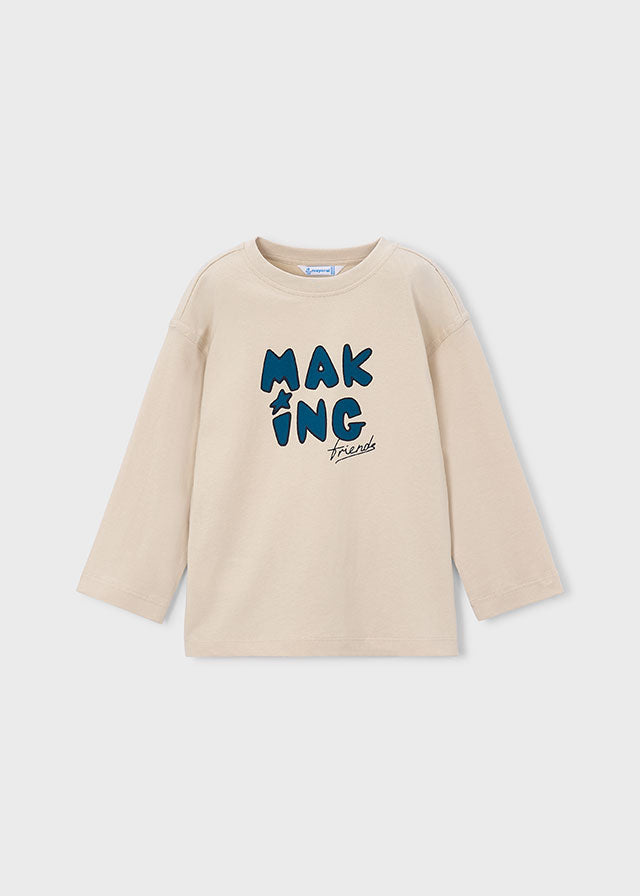 Camiseta manga larga, unisex.