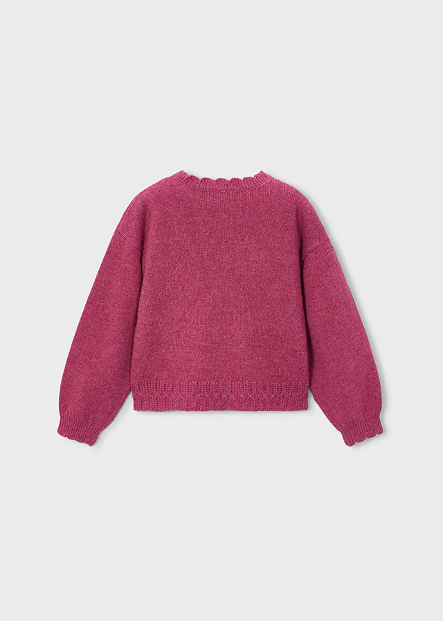 Jersey intarsia niña