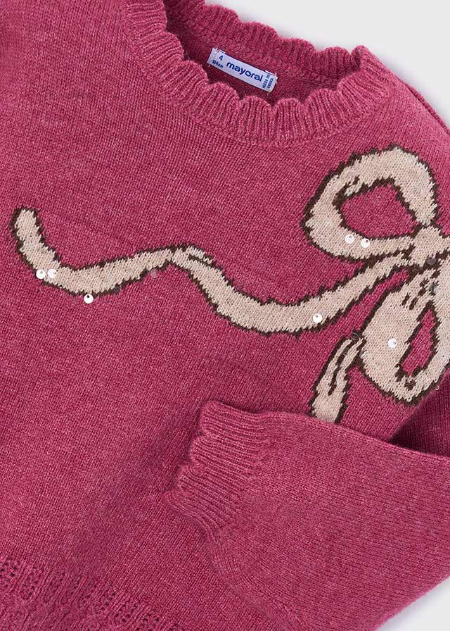 Jersey intarsia niña