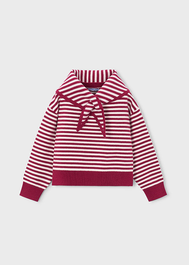 Jersey tricot + pañuelo niña