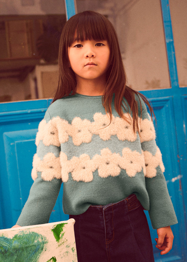 Jersey jacquard niña