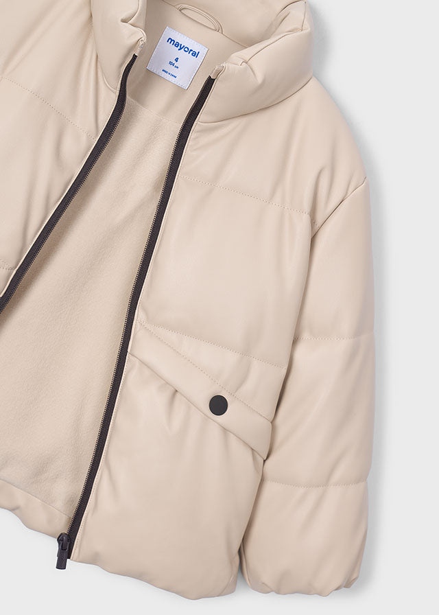 Chaqueton polipiel niña