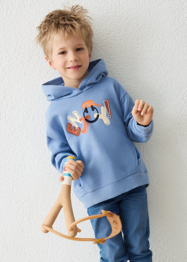 Sudadera bordados niño