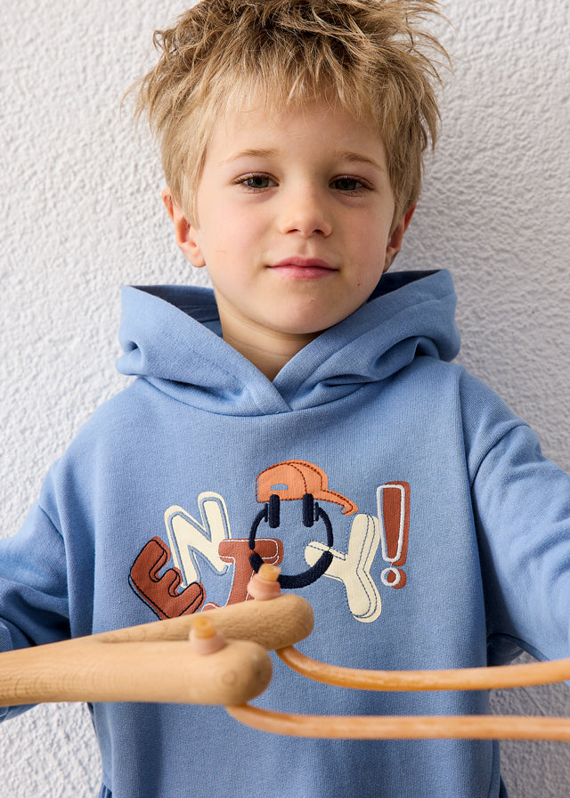 Sudadera bordados niño