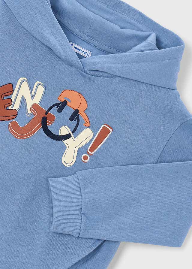Sudadera bordados niño