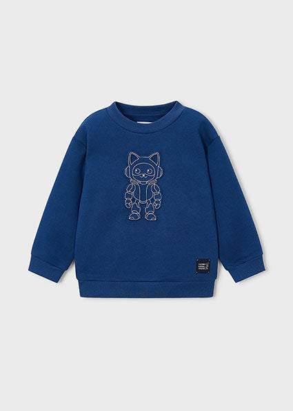 Sudadera Relieve robot