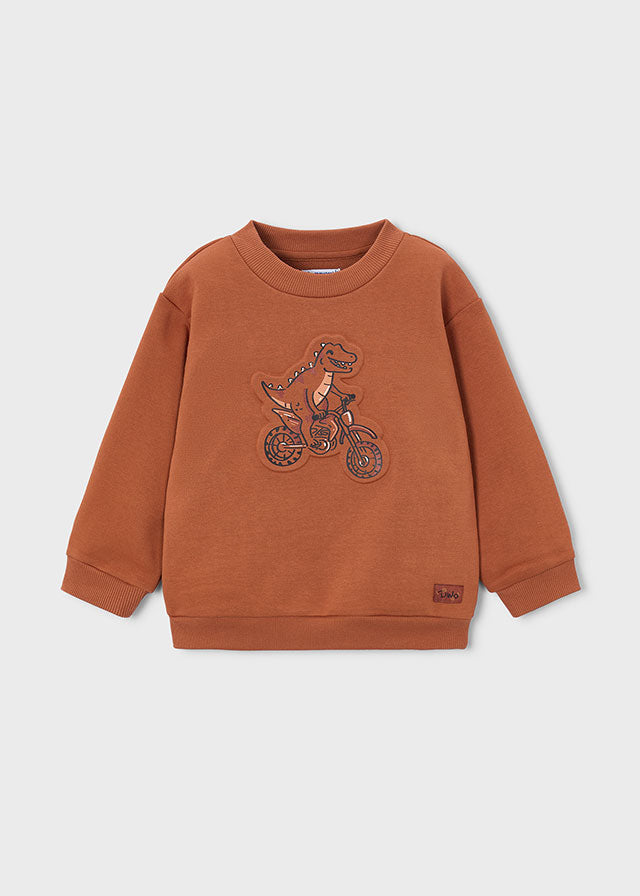 Sudadera embossed niño