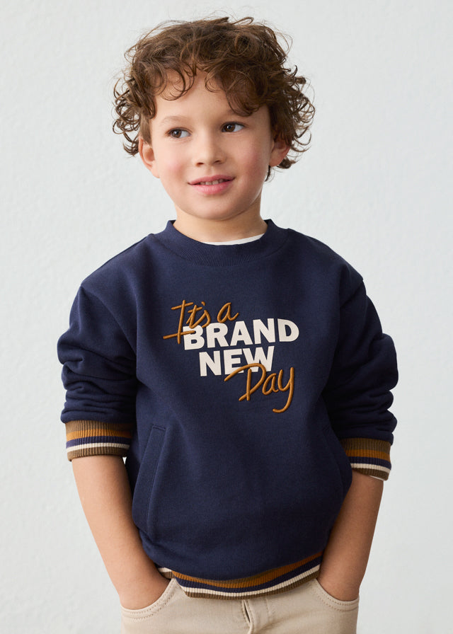 Sudadera bordado niño
