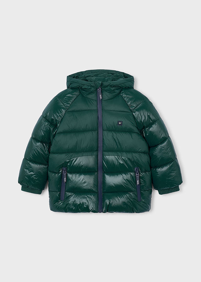 Chaqueton brillo mate niño