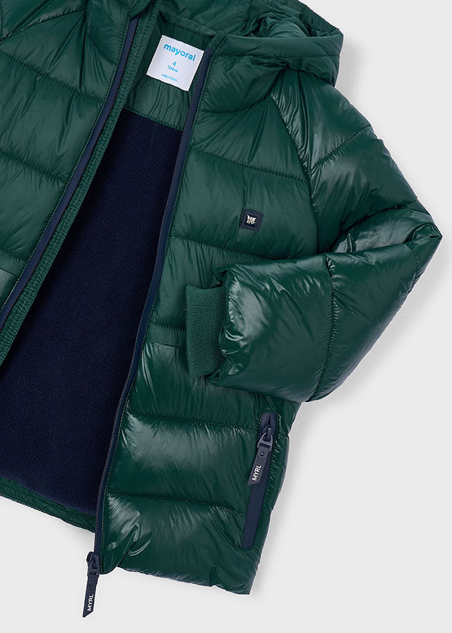 Chaqueton brillo mate niño