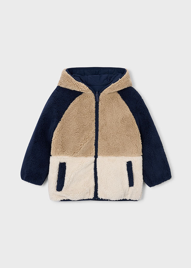 Chaqueton reversible borrego niño