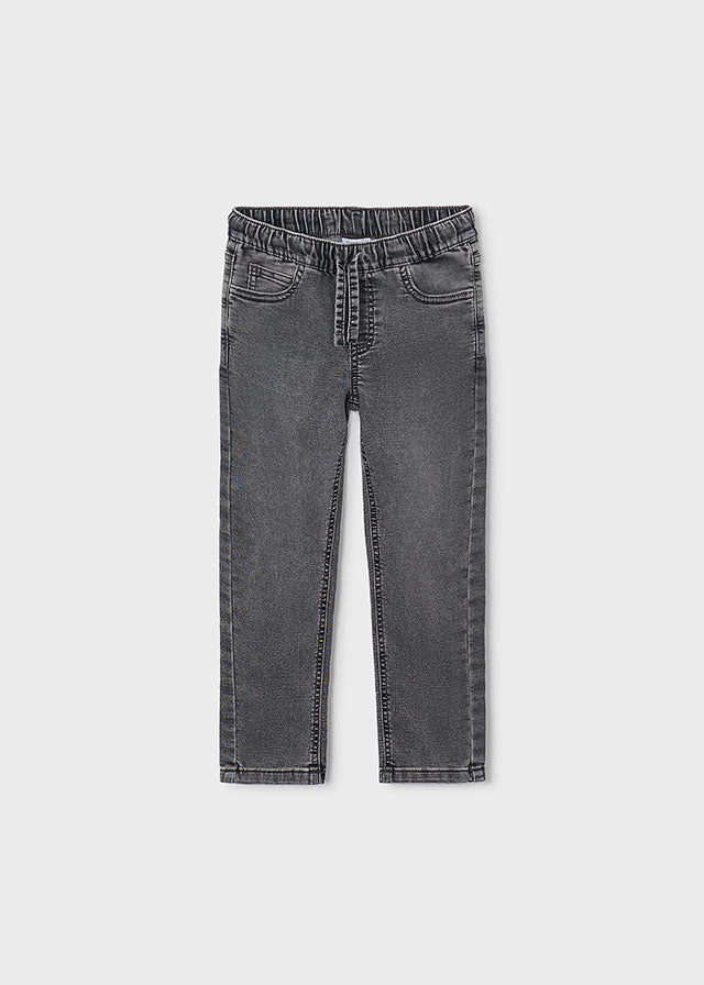Pantalon soft denim jogger