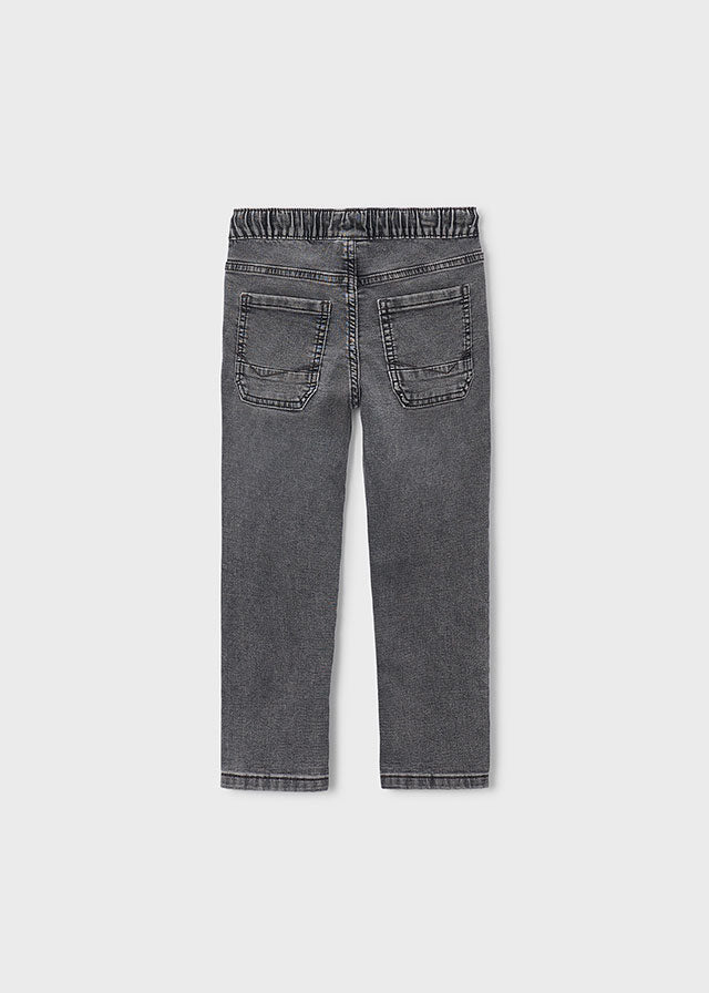 Pantalon soft denim jogger