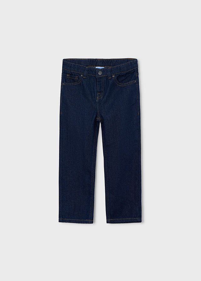 Pantalon denim wide fit niño