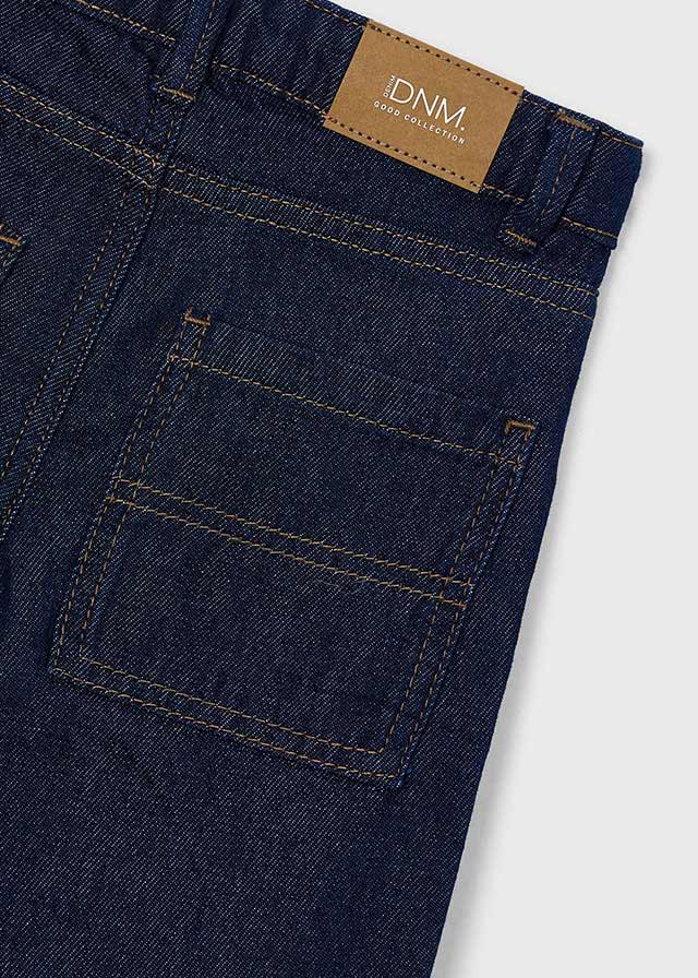 Pantalon denim wide fit niño