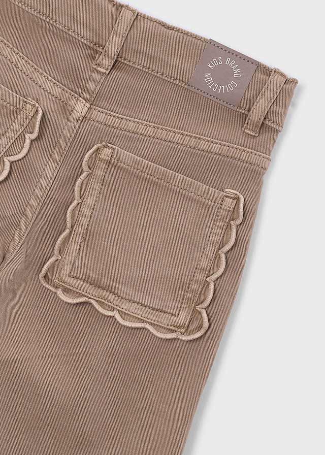 Pantalon sarga marine niña