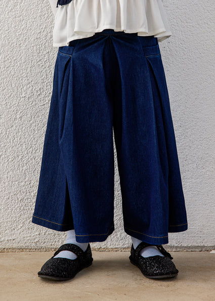 Falda pantalon midi colulotte niña.