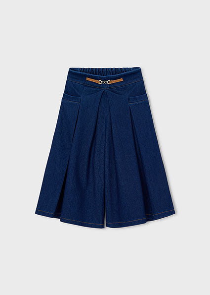 Falda pantalon midi colulotte niña.