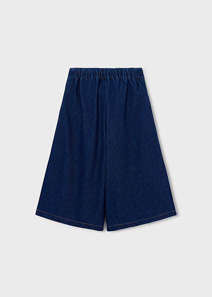 Falda pantalon midi colulotte niña.