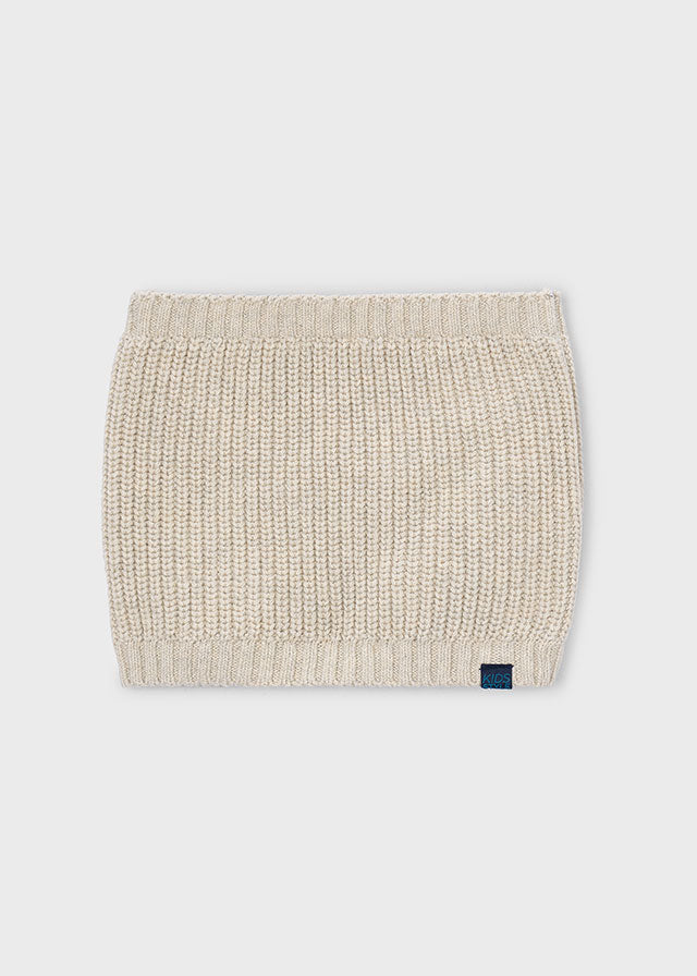 Cuello tipo braga punto, unisex.