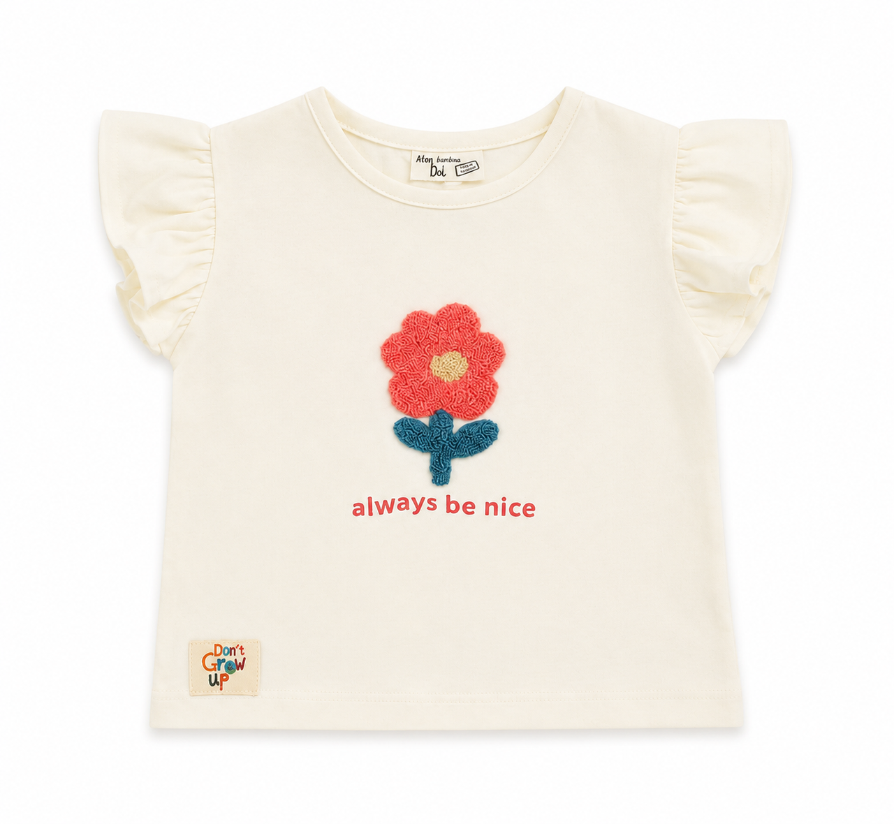 Conjunto niña flor
