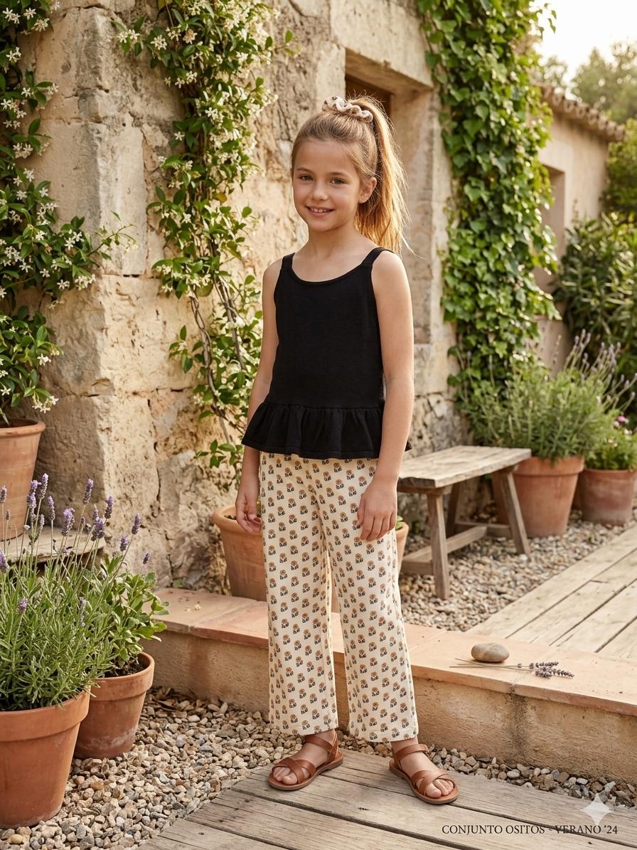 Conjunto top, legging y coletero