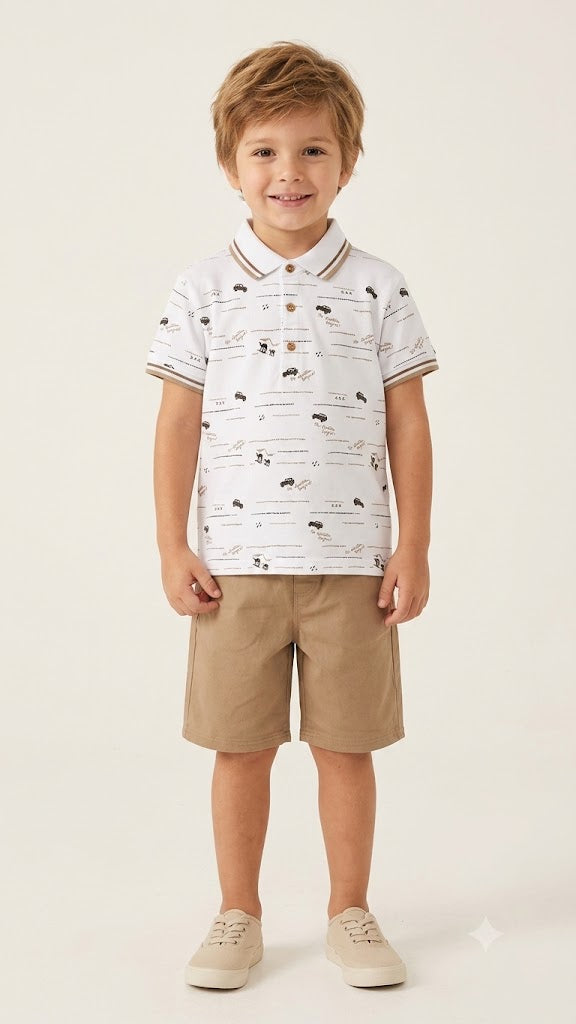 Conjunto niño con polo