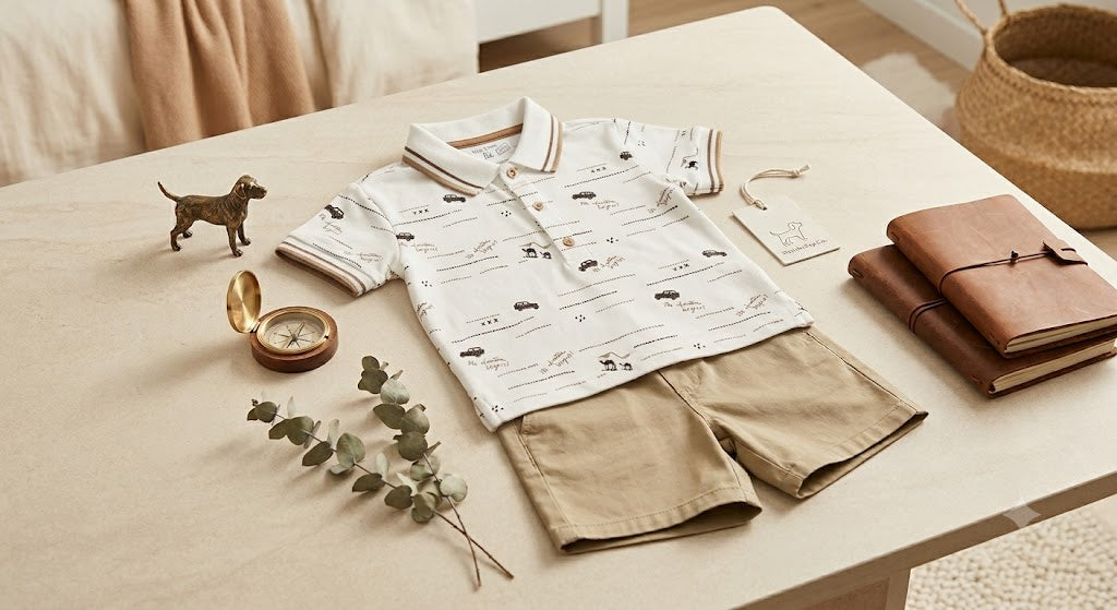 Conjunto niño con polo