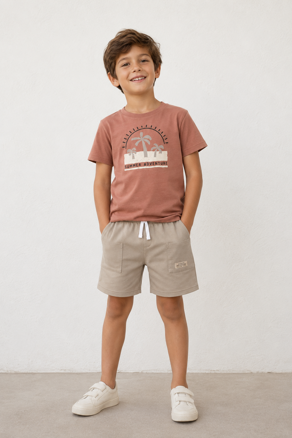 Conjunto algodón niño