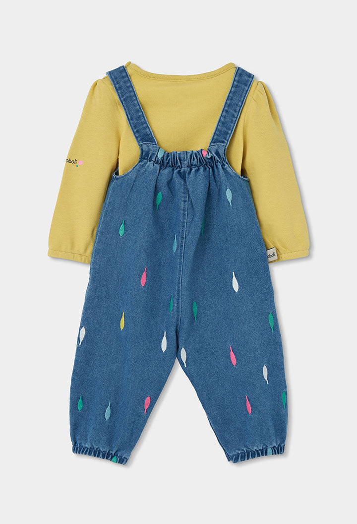 Conjunto punto de bebé niña