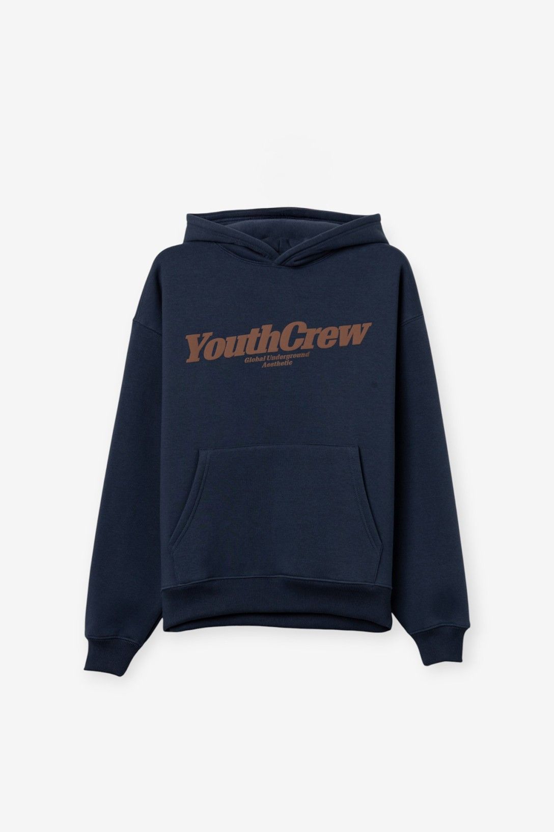 Sudadera con capucha, bolsillo canguro. Chico