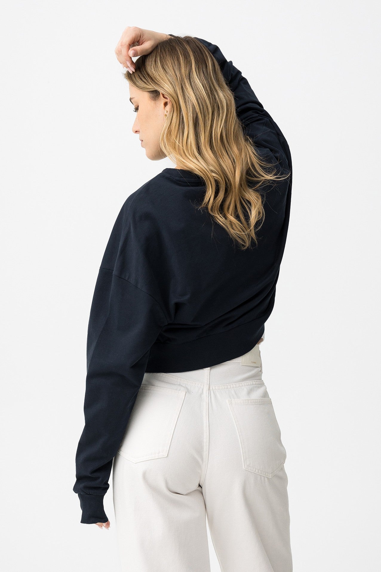 Sudadera crop
