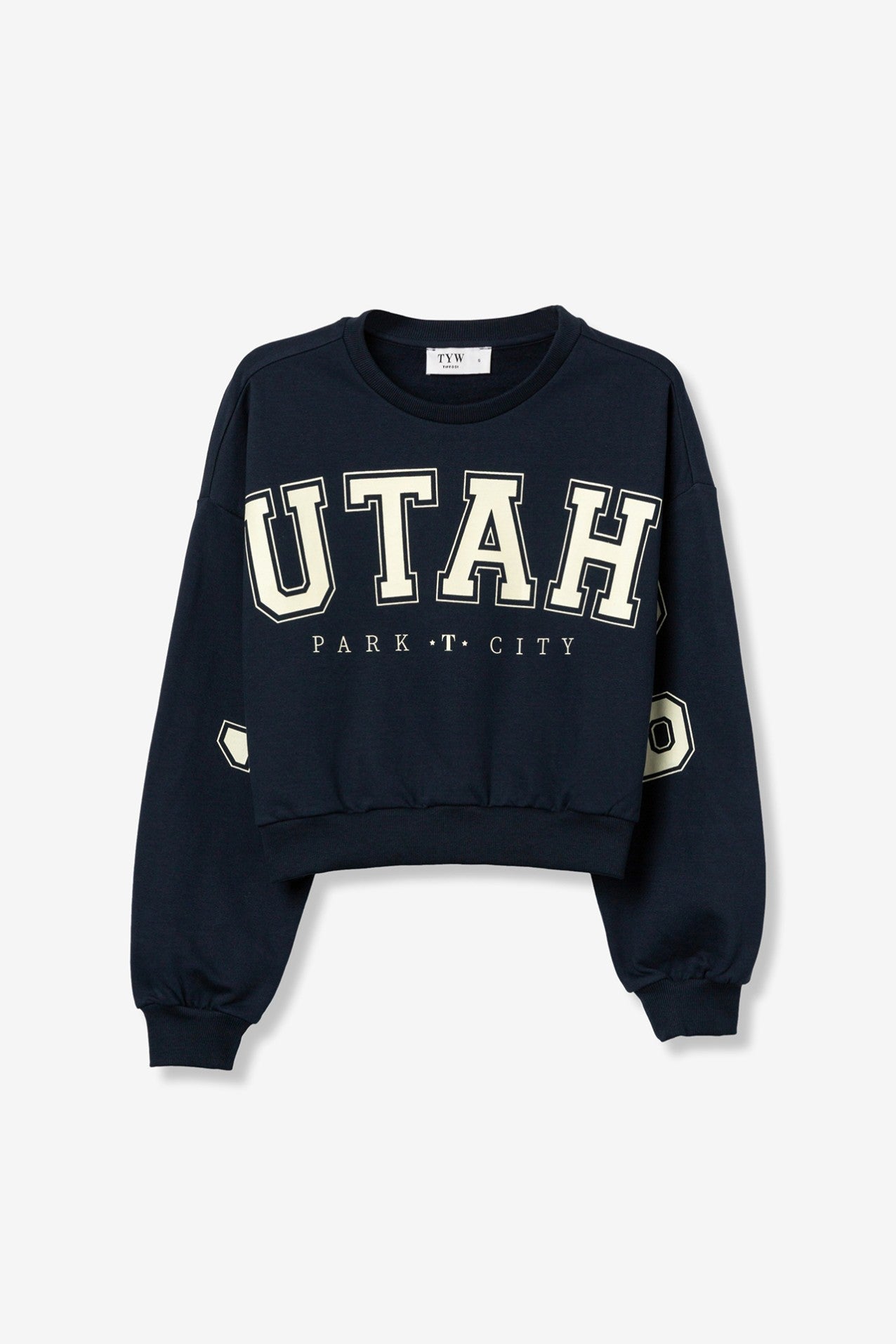 Sudadera crop
