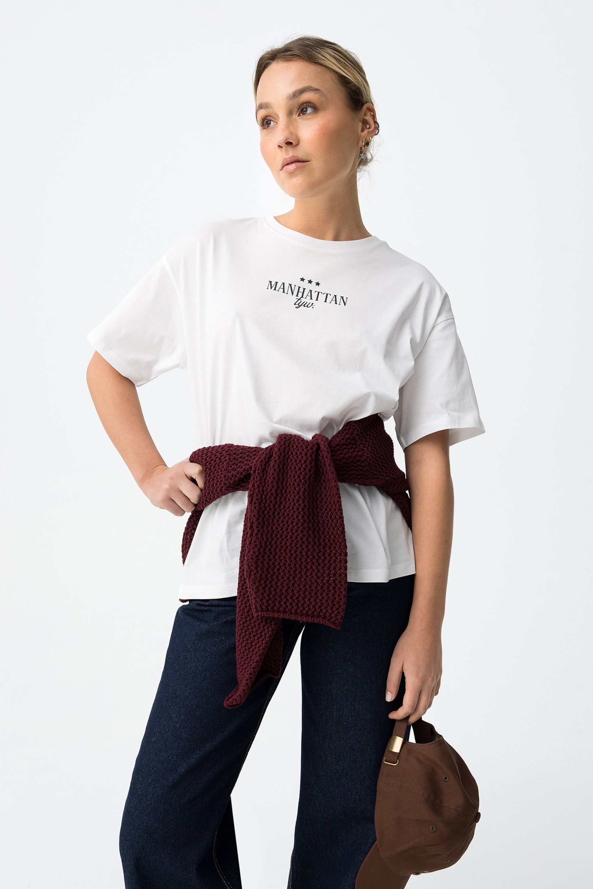Camiseta manga corta oversize