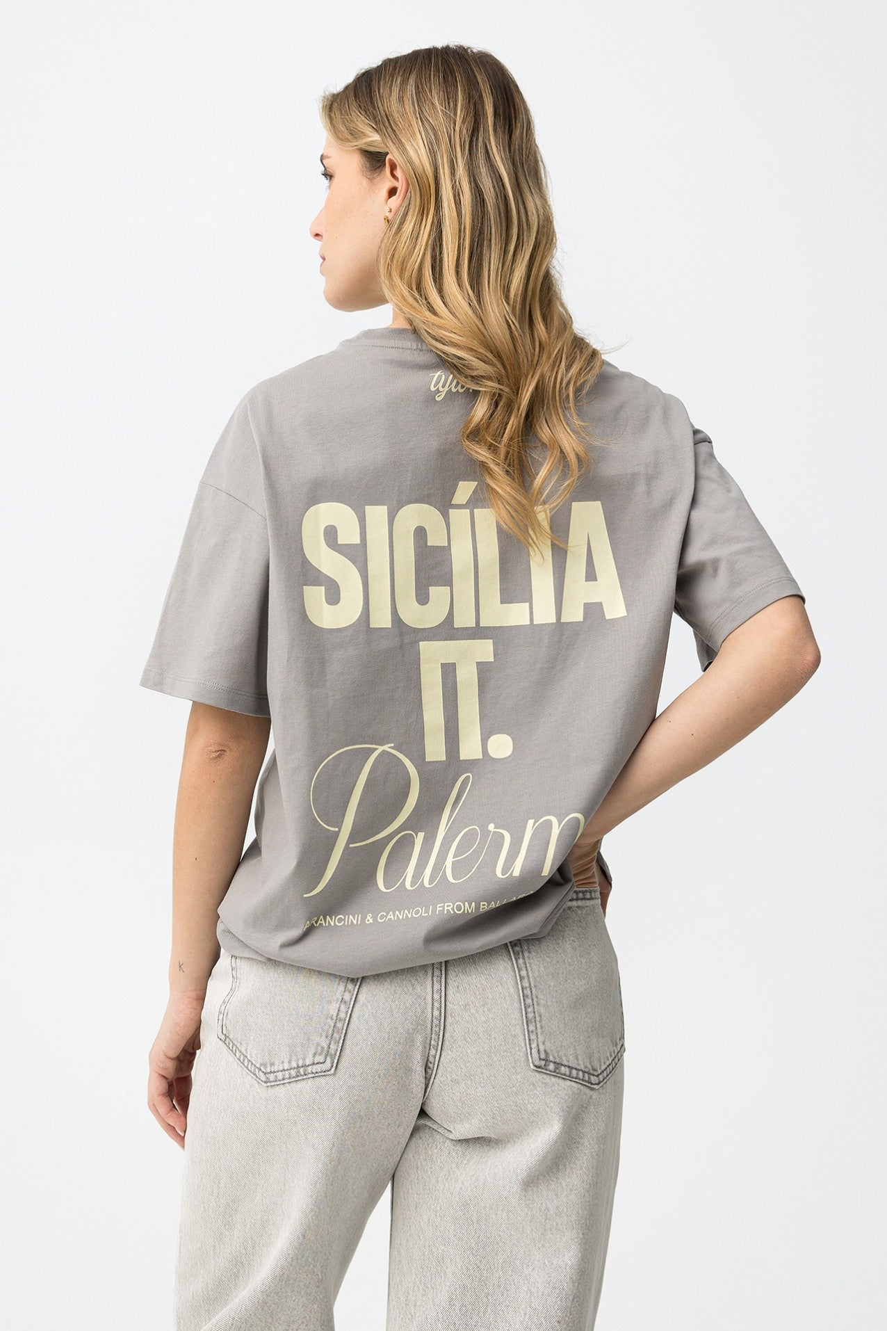 Camiseta manga corta oversize