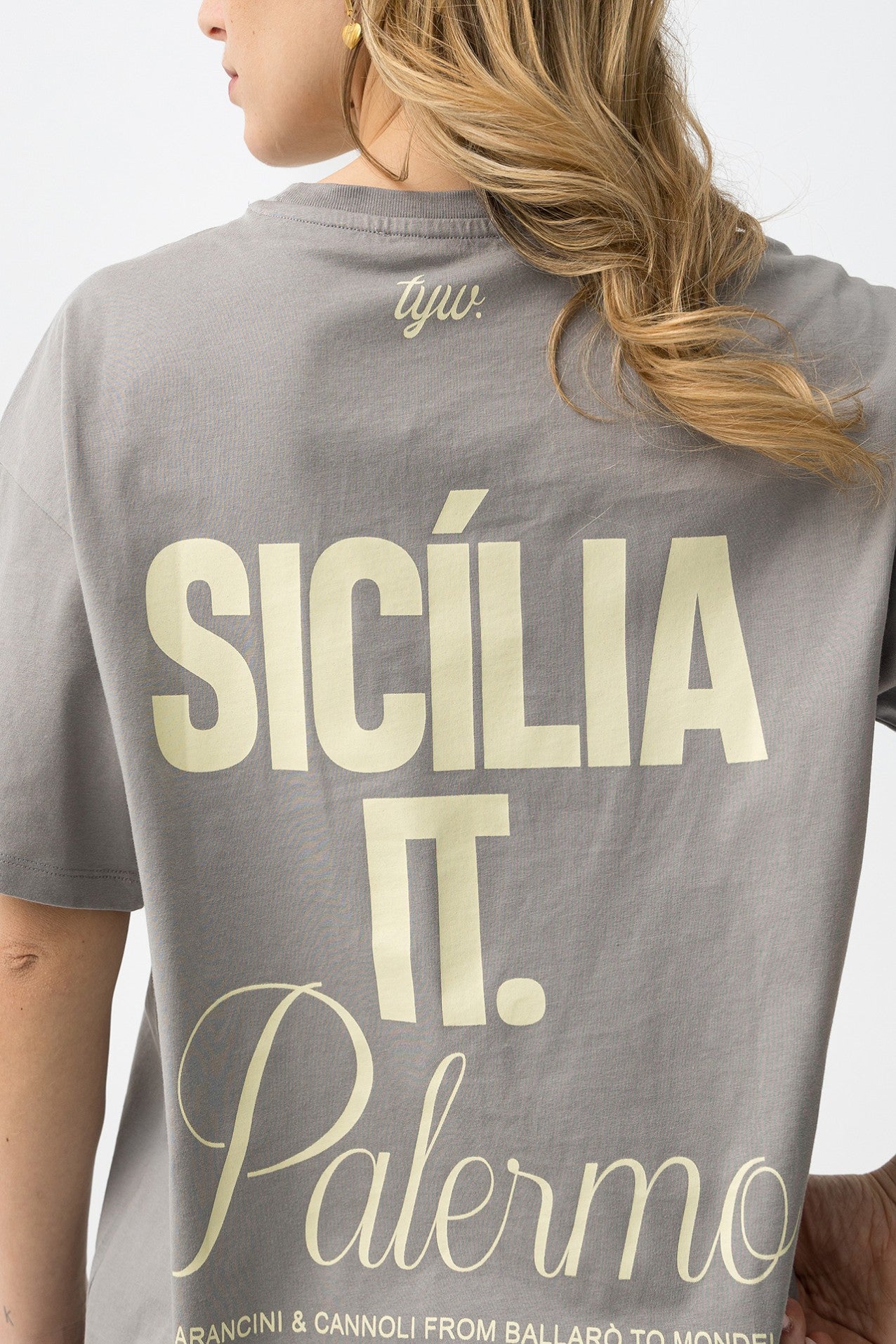 Camiseta manga corta oversize