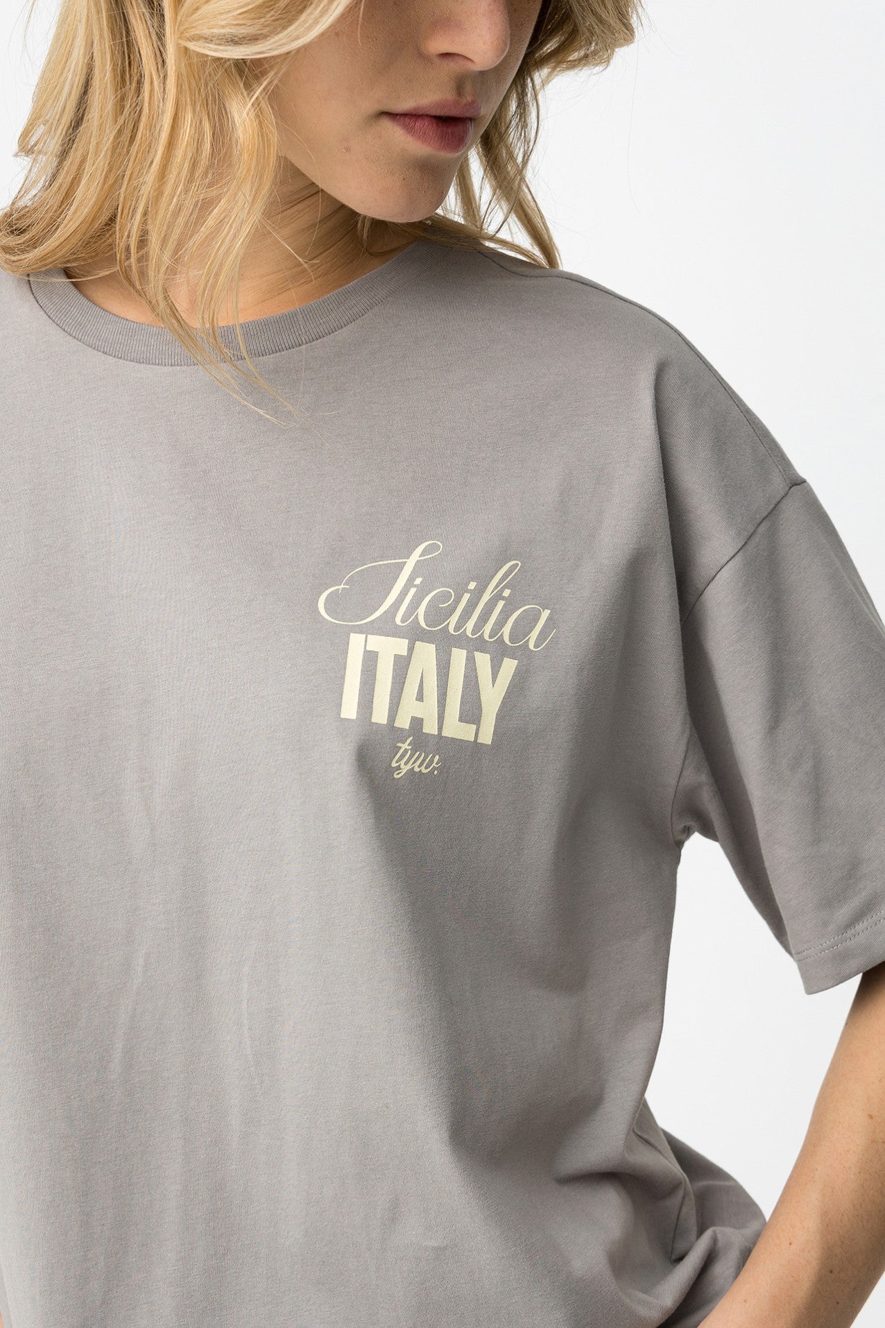 Camiseta manga corta oversize