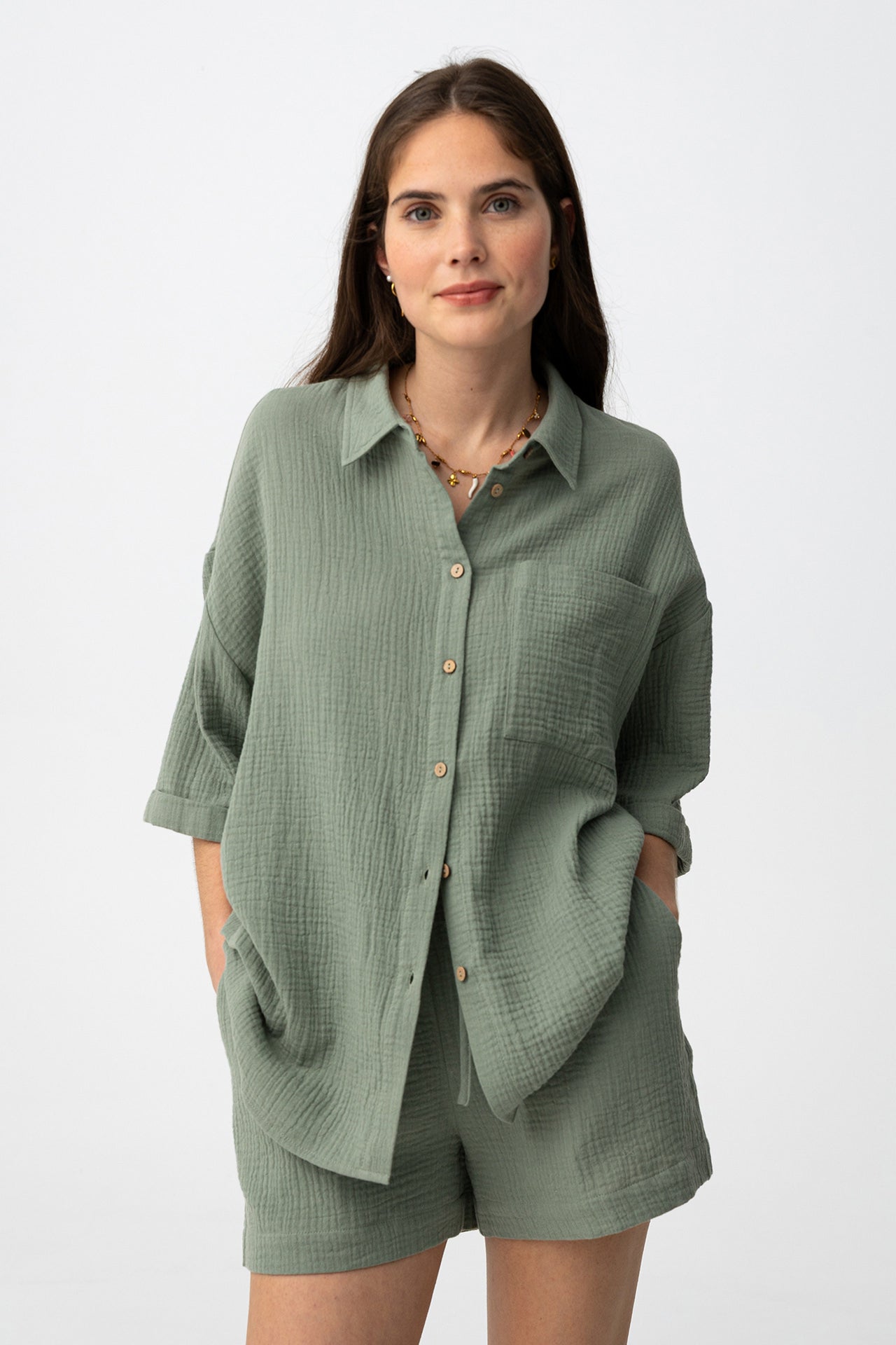 Camisa Manga Corta