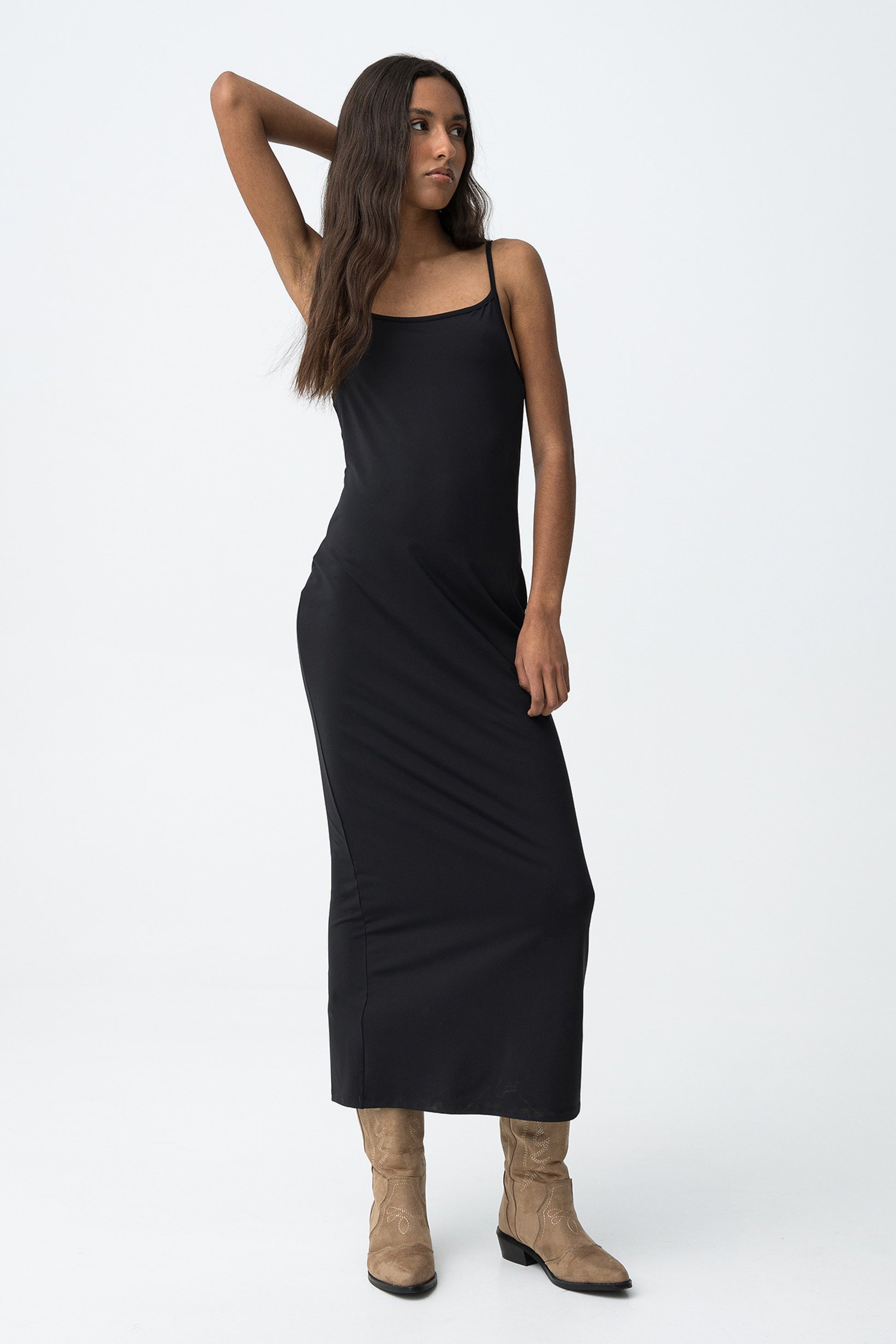 Vestidos largo de lycra