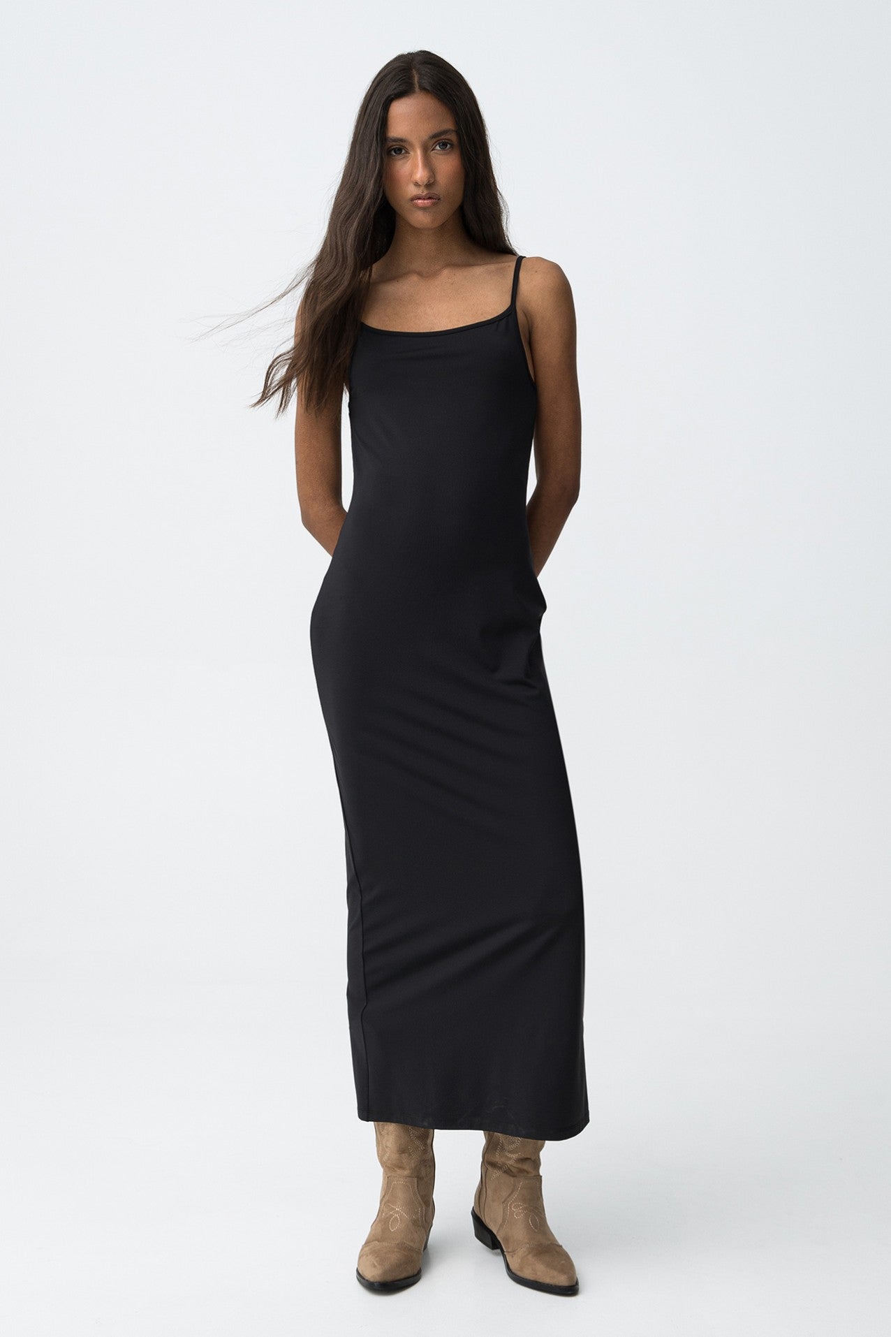 Vestidos largo de lycra