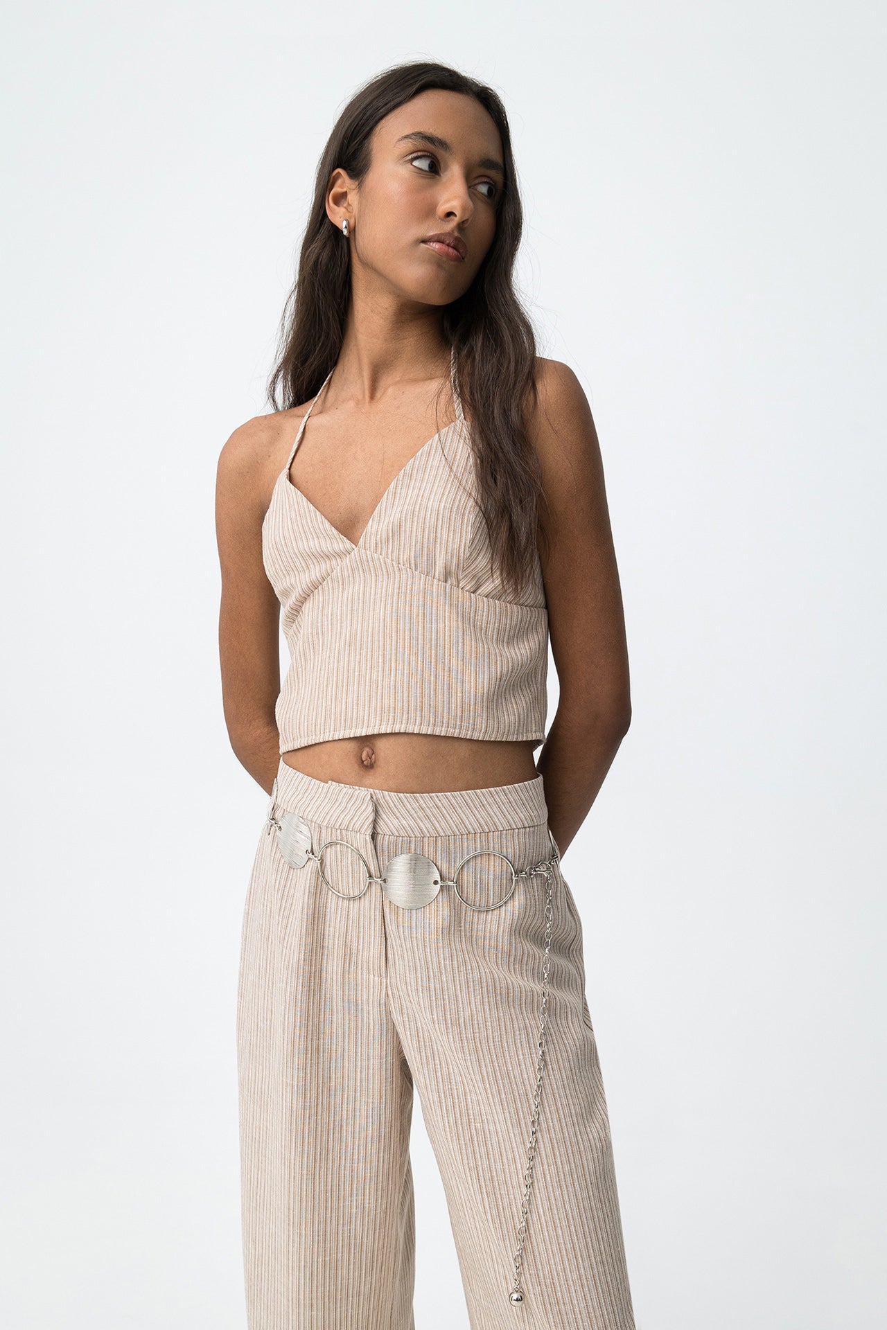 Top tirantes halter