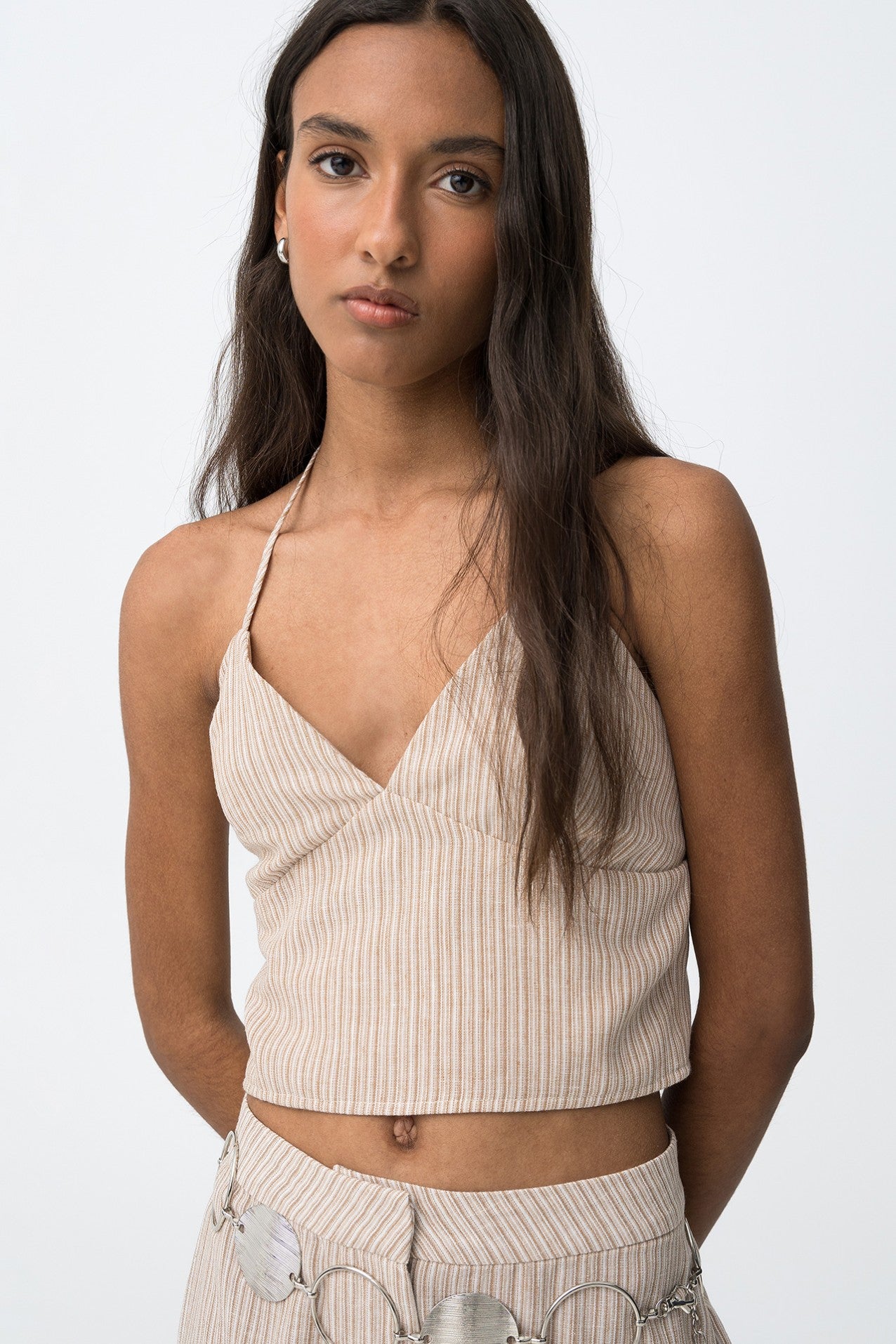 Top tirantes halter