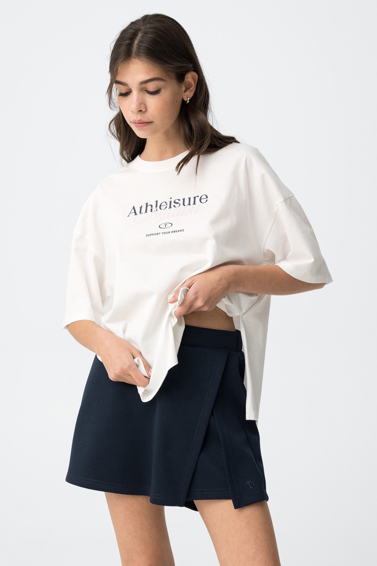Camiseta manga corta oversize