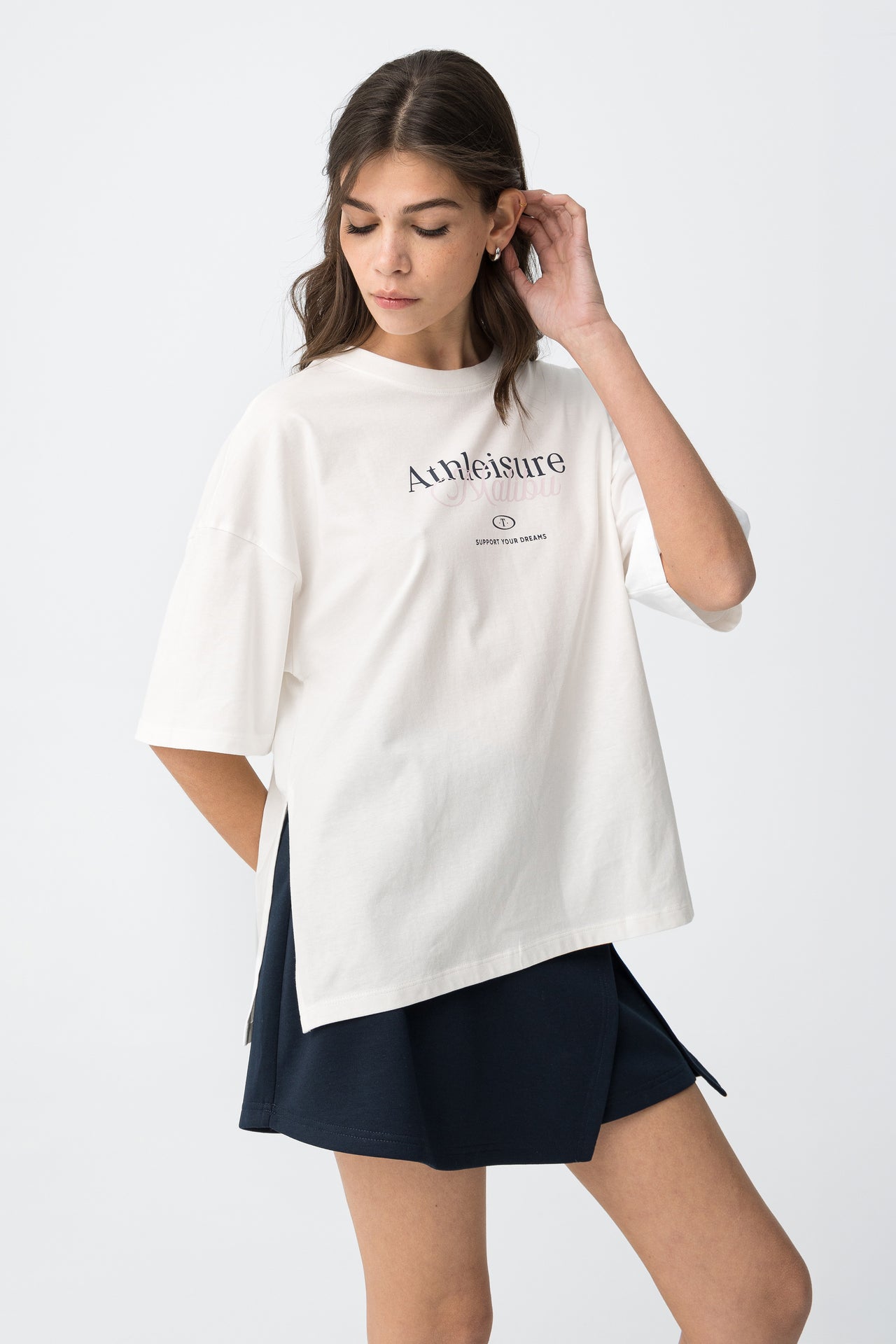 Camiseta manga corta oversize